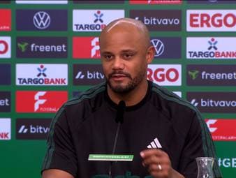 Jamal Musiala rückt im Endspurt der Saison wieder voll in den Fokus des FC Bayern. Entsprechend viel Lob gibt es von Trainer Vincent Kompany, der dennoch vorsichtig bleiben will.