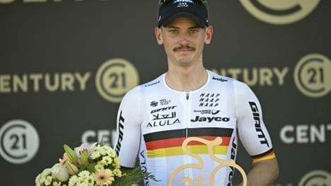 Felix Engelhardt auf dem Podium