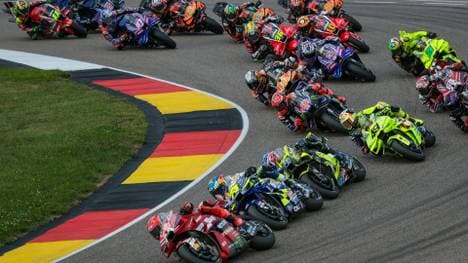 Die MotoGP auf dem Sachsenring