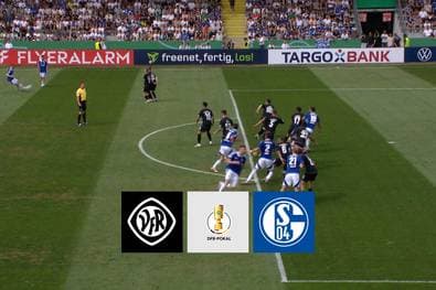 Kein VAR! Schalke feiert Abseitstor