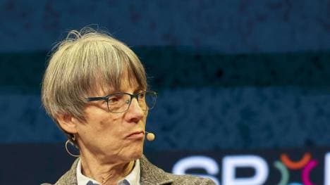 Die Leiterin der AG Sport: Sylvia Schenk