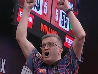 Valters Melderis gewinnt zum ersten Mal ein Match auf der European Tour - seine Reaktion im Nachgang spricht Bände. 