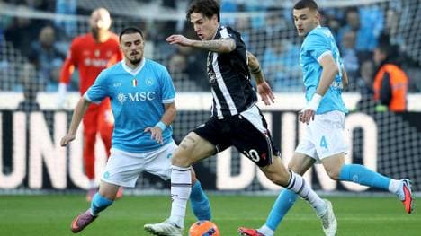 Neapel mit Problemen gegen Udine