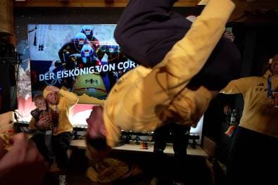 Deutscher Gold-Held sagt "Ciao" in Style