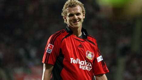 Sascha Dum im Trikot von Bayer Leverkusen