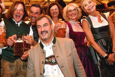 Söder mit Olympia-Ansage zum Wiesn-Auftakt