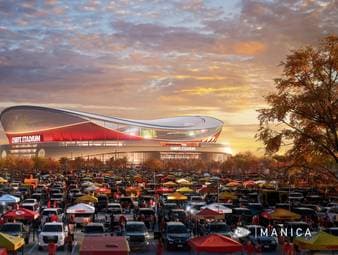 3-Milliarden-Projekt! Dieses Stadion setzt neue Maßstäbe