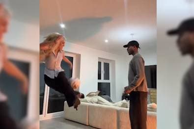 Alisha Lehmann zaubert in High Heels