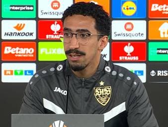 Mit 19 Jahren kam Tiago Tomas von Sporting das erste Mal nach Stuttgart. Zwischen der portugiesischen und der deutschen Liga bestehe ein "himmelweiter Unterschied", befindet der Stürmer.