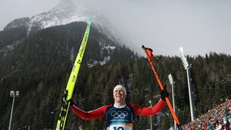 Johannes Dale-Skjevdal bejubelt das Rekordgold