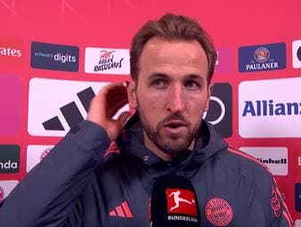 Harry Kane äußert sich zum 2:2 gegen den Tabellenletzten 1. FSV Mainz 05 und seinem Elfmeter kurz vor Schluss.
