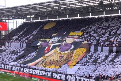 Geschmacklos? Köln-Fans präsentieren martialische Choreo