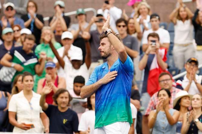 "Dirigent" Wawrinka verabschiedet sich