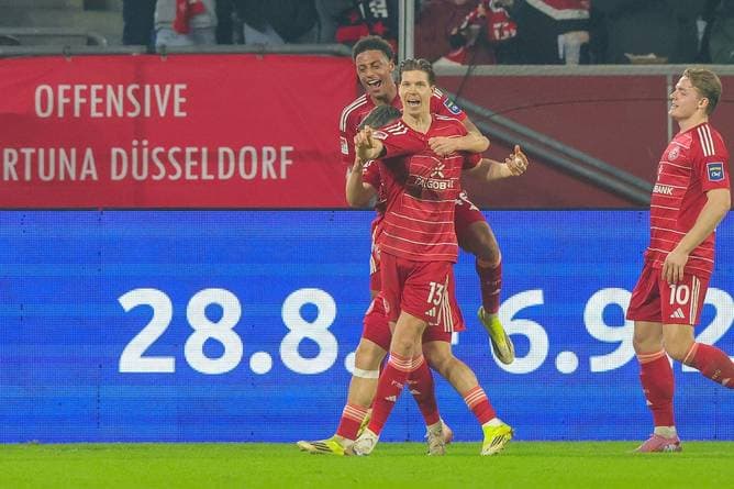 Düsseldorf distanziert Abstiegsplätze