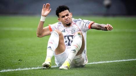 Luis Díaz fliegt gegen Leverkusen vom Platz