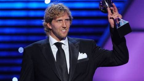 Basketball-Superstar Dirk Nowitzki bekam 2011 den ESPY als Athlete of the Year