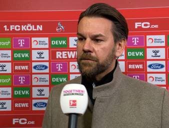 Lukas Kwasniok steht in Köln vor dem Aus. Nach dem Derby gegen Mönchengladbach vermeidet Köln-Boss Thomas Kessler ein Bekenntnis zum Trainer. Der wiederum hält ein Plädoyer für sich selbst
