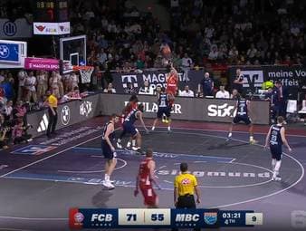 Spiel Highlights zu FC Bayern München Basketball - SYNTAINICS MBC