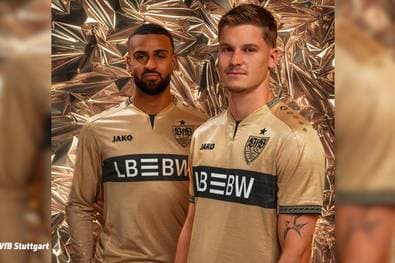 Alles Gold, was glänzt? Dieses Trikot ist ein Hingucker