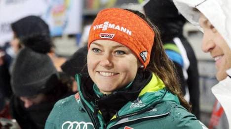 Carina Vogt hat ihr erstes Kind bekommen