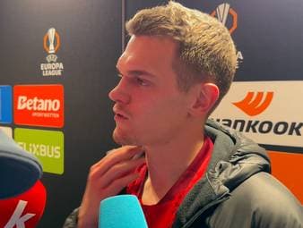 Matthias Ginter ist für die anstehenden Länderspiele nicht nominiert worden. Nach dem Europa-League-Spiel des SC Freiburg gegen Genk spricht der Innenverteidiger über ein Telefonat mit Julian Nagelsmann.