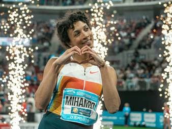 Mihambo nach Saisonstart happy