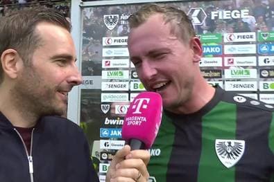 Was ist denn mit ihm los?! Aufstiegsheld gibt Kult-Interview