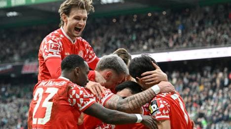 Mainz jubelt im Weserstadion