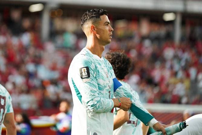 Ronaldo-Szene mit brisanter Note