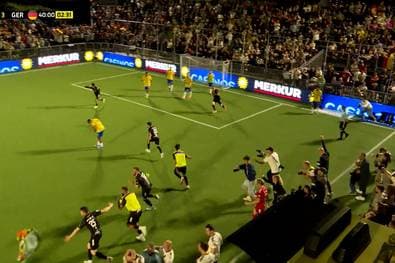 Völlige Ekstase nach deutschem WM-Coup