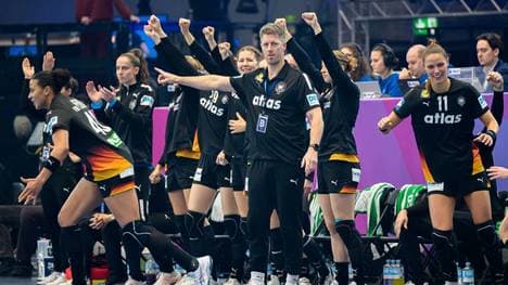 Die deutschen Handballerinnen stehen im WM-Halbfinale