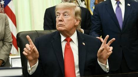 US-Präsident Donald Trump im Weißen Haus
