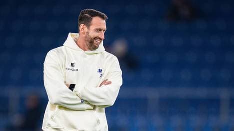 Mitch Kniat trainiert Arminia Bielefeld