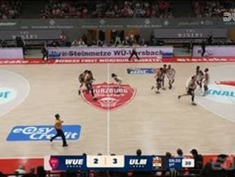 Spiel Highlights zu Fitness First Würzburg Baskets - ratiopharm ulm