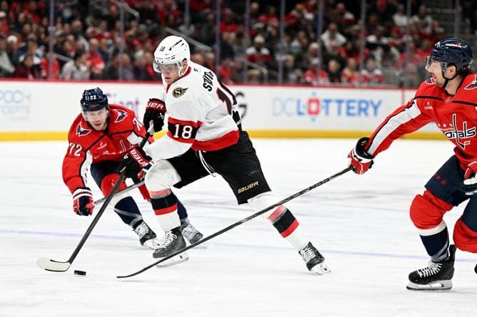 NHL: Stützle trifft wieder - und verliert