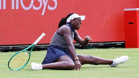 Schrie vor Schmerzen: Victoria Mboko