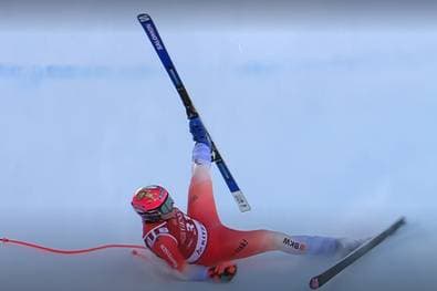 "Fürchterlicher Sturz“ auf der Streif