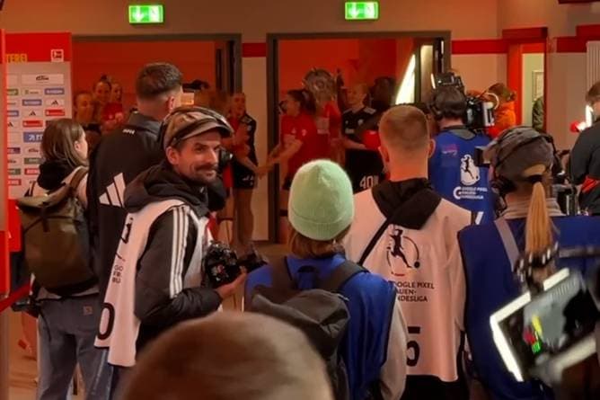 So feiern die Bayern-Frauen