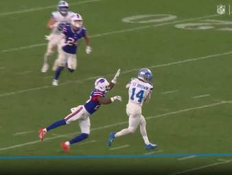 Nach dem Overtime-Sieg in Woche eins stand für die Detroit Lions ein schwieriges Spiel gegen die Buffalo Bills an. Der deutsch-amerikanische Receiver Amon-Ra St. Brown zeigt dabei wieder einmal seine Klasse.