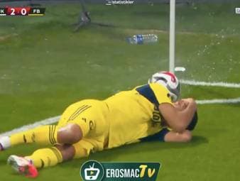 Üble Szenen im Istanbul-Derby