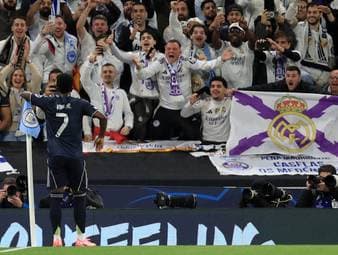 Mega-Choreo: Real-Fans mit besonderem Plan